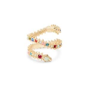 Kendra Scott Beck Ring - 7 Gold Multi Gem Mix